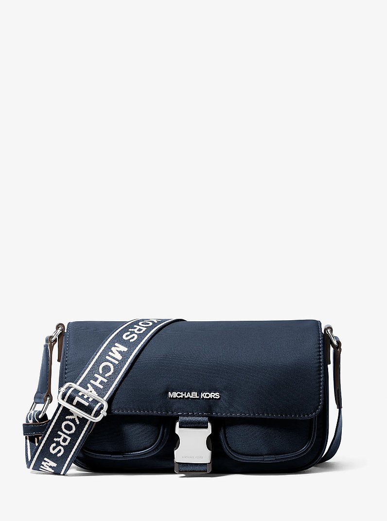 Khai Medium Nylon Messenger Bag in NAVY | Michael Kors