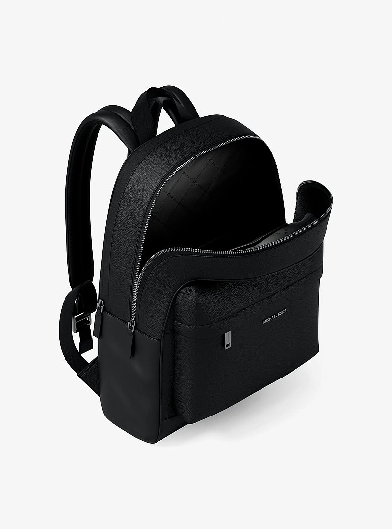 Pacey Leather Backpack in BLACK | Michael Kors