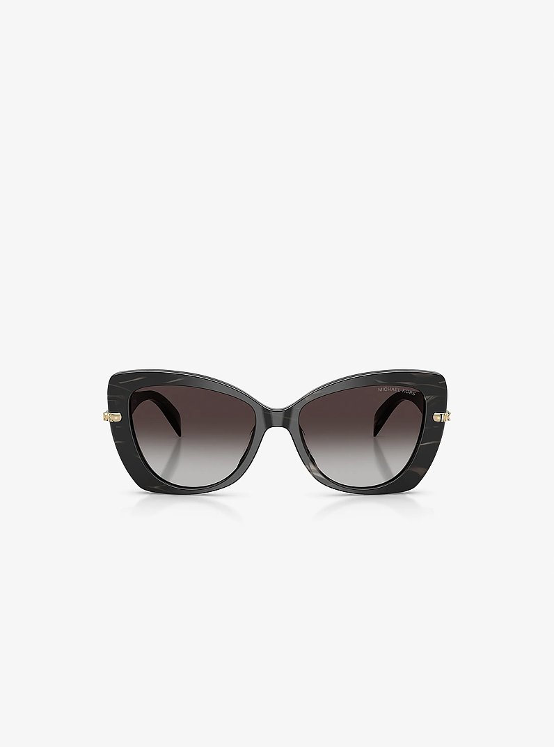 Sonnenbrille Atlanta in SCHWARZ MIT HORNMUSTER | Michael Kors