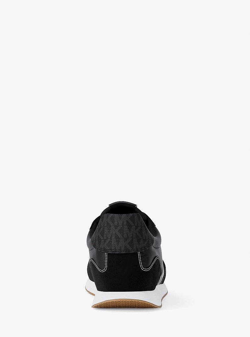 Espadrille Essex en mat&eacute;riaux multiples in NOIR | Michael Kors