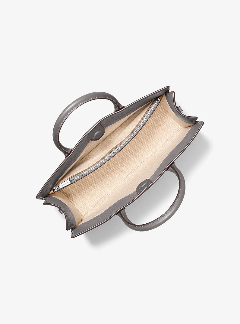 Henkeltasche Scarlett Medium aus Leder in SCHIEFER | Michael Kors