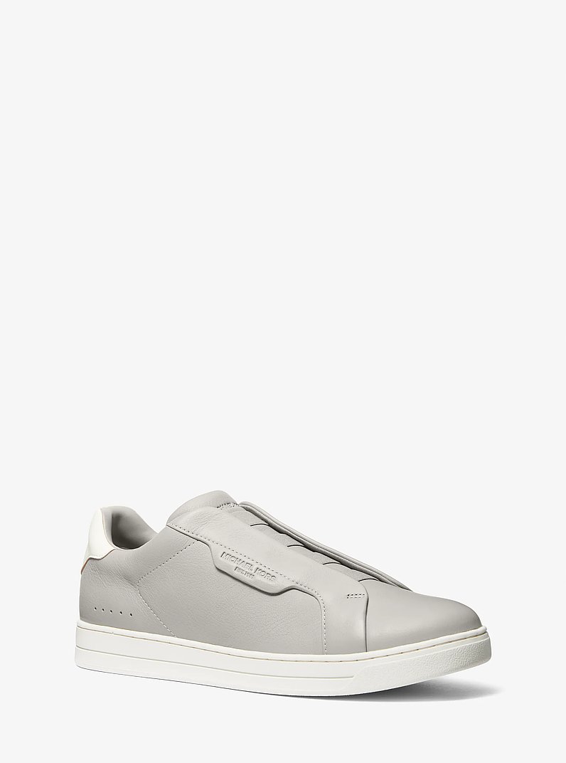 Keating Two-Tone Leather Slip-On Sneaker