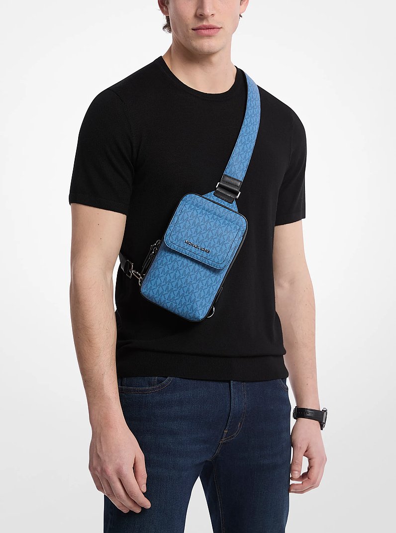 Ri&ntilde;onera bandolera Hudson con logotipo in [3362] | Michael Kors