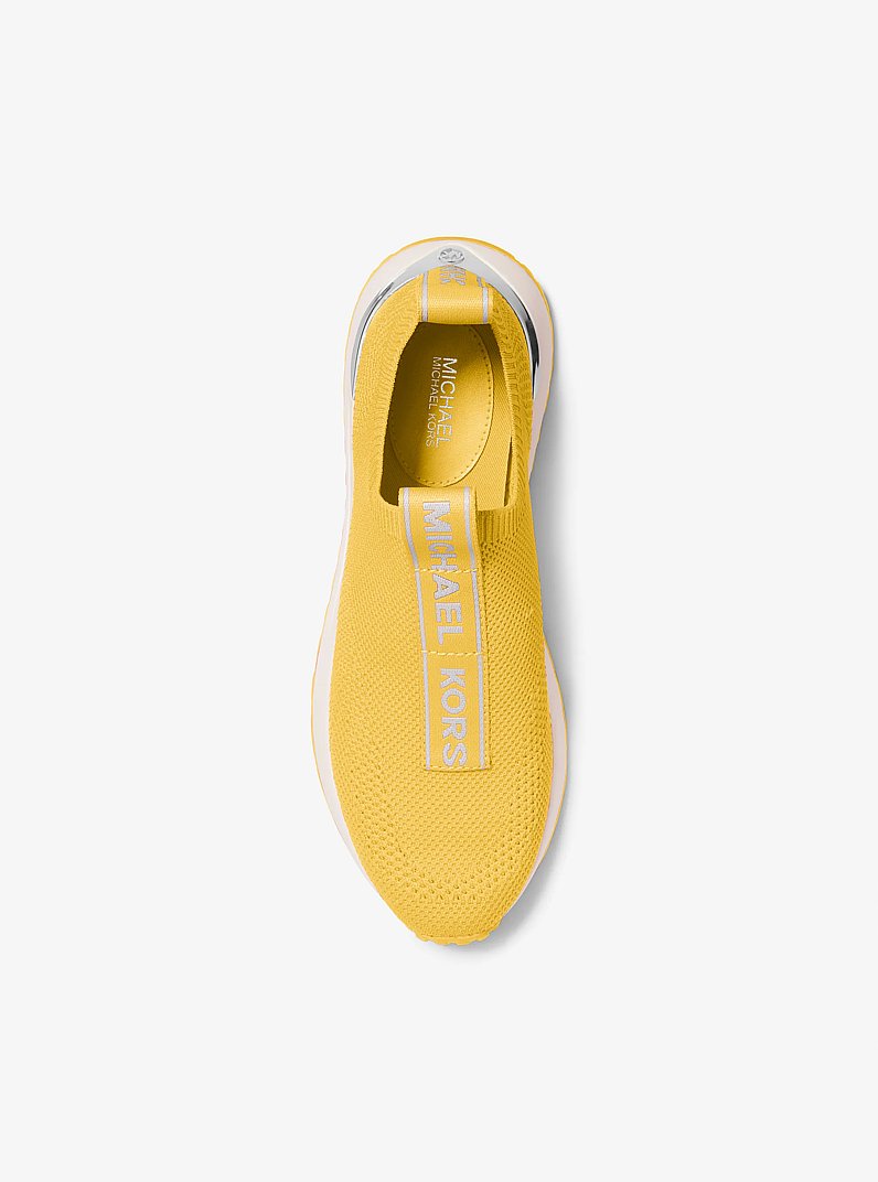 Espadrille &agrave; enfiler Bodie en tricot in JAUNE MARGUERITE | Michael Kors