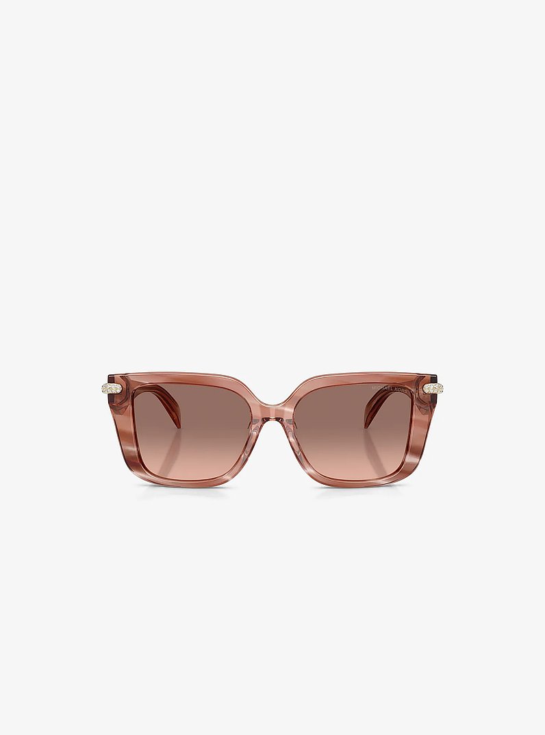 Santo Domingo Sunglasses in BLUSH HORN | Michael Kors