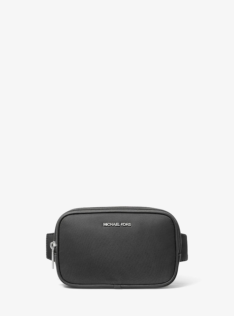 Khai Small Nylon Sling Pack in BLACK | Michael Kors