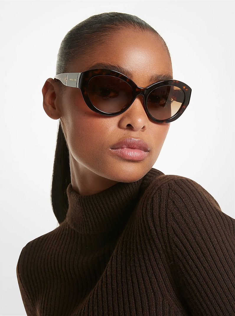 Brussels Sunglasses in DARK TORTOISE | Michael Kors