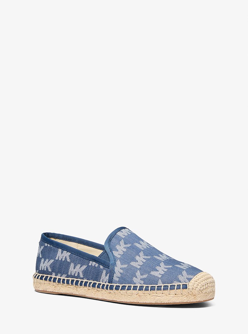 Hastings Logo Jacquard Espadrille in MEDIUM BLUE WASH | Michael Kors
