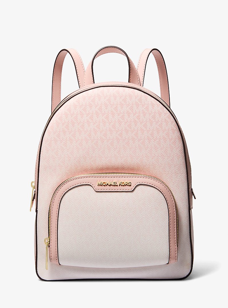 Sac &agrave; dos Jaycee ombr&eacute; de taille moyenne &agrave; logo Signature in ROSE POUDR&Eacute; | Michael Kors