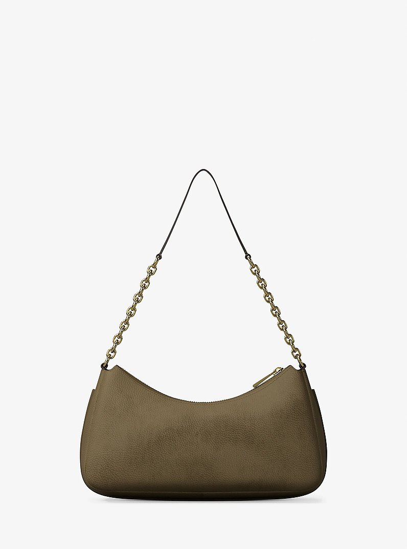 Pochette Nolita mediano de nobuck con cadena in LODEN | Michael Kors