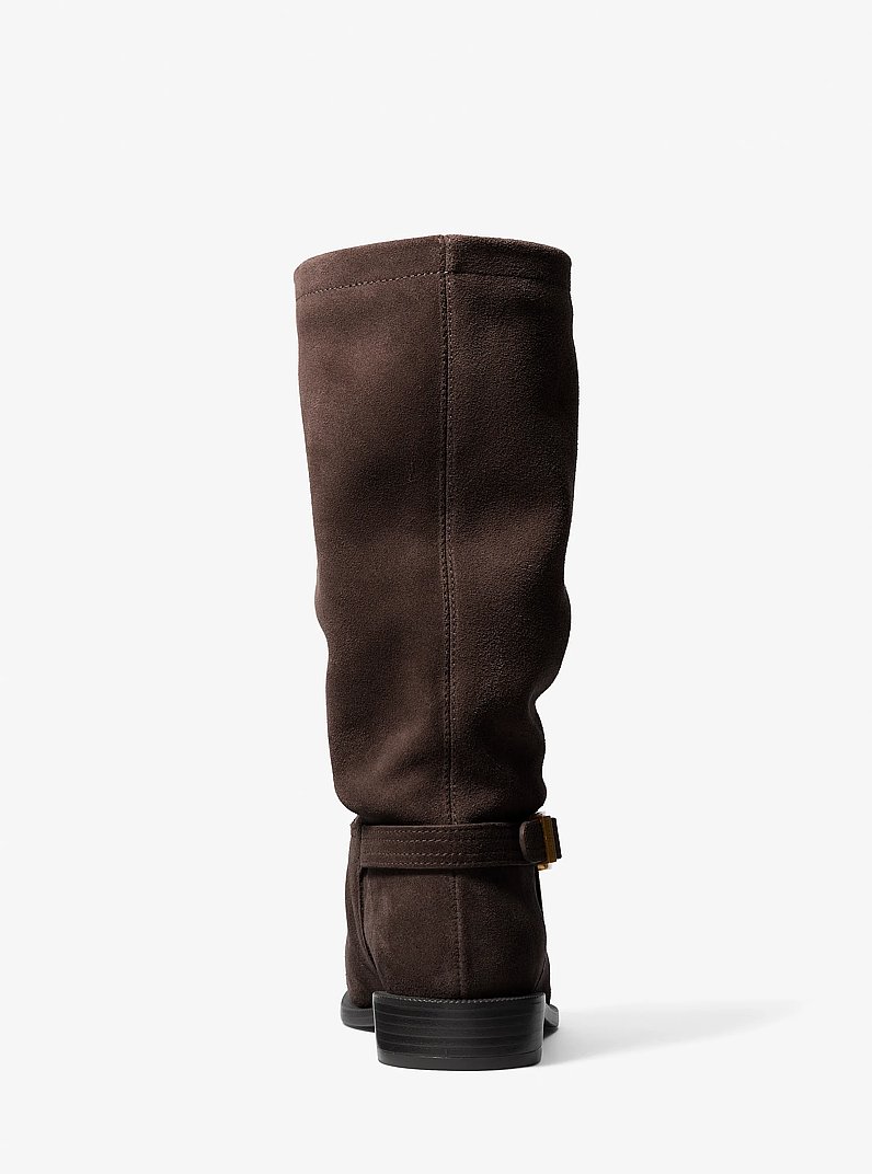 Harleigh Suede Boot in CHOCOLATE | Michael Kors