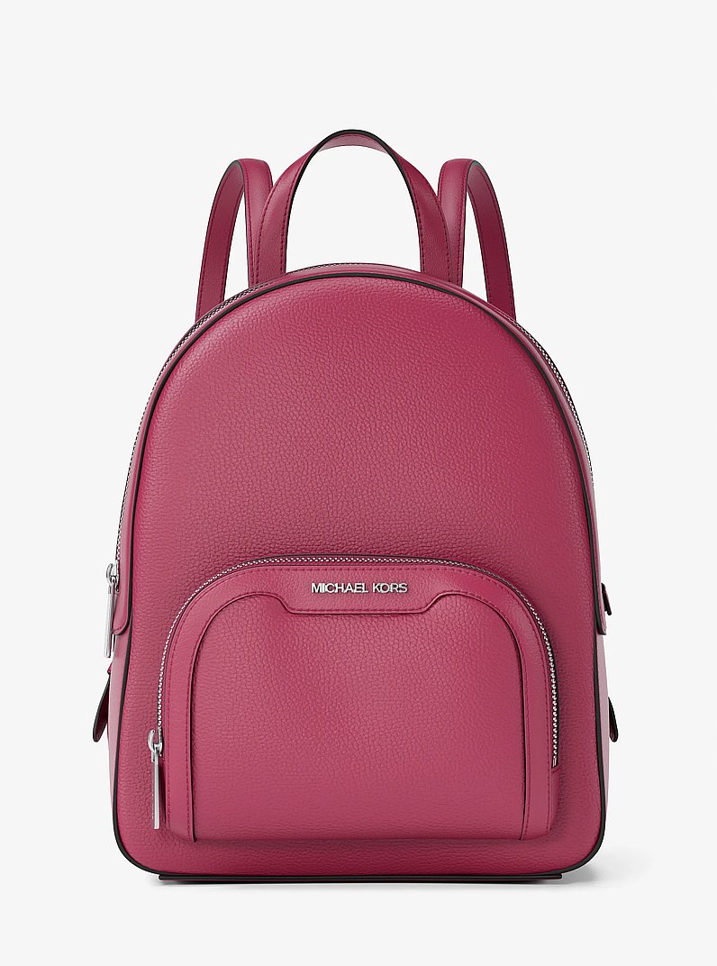Mochila Jaycee mediana de piel granulada