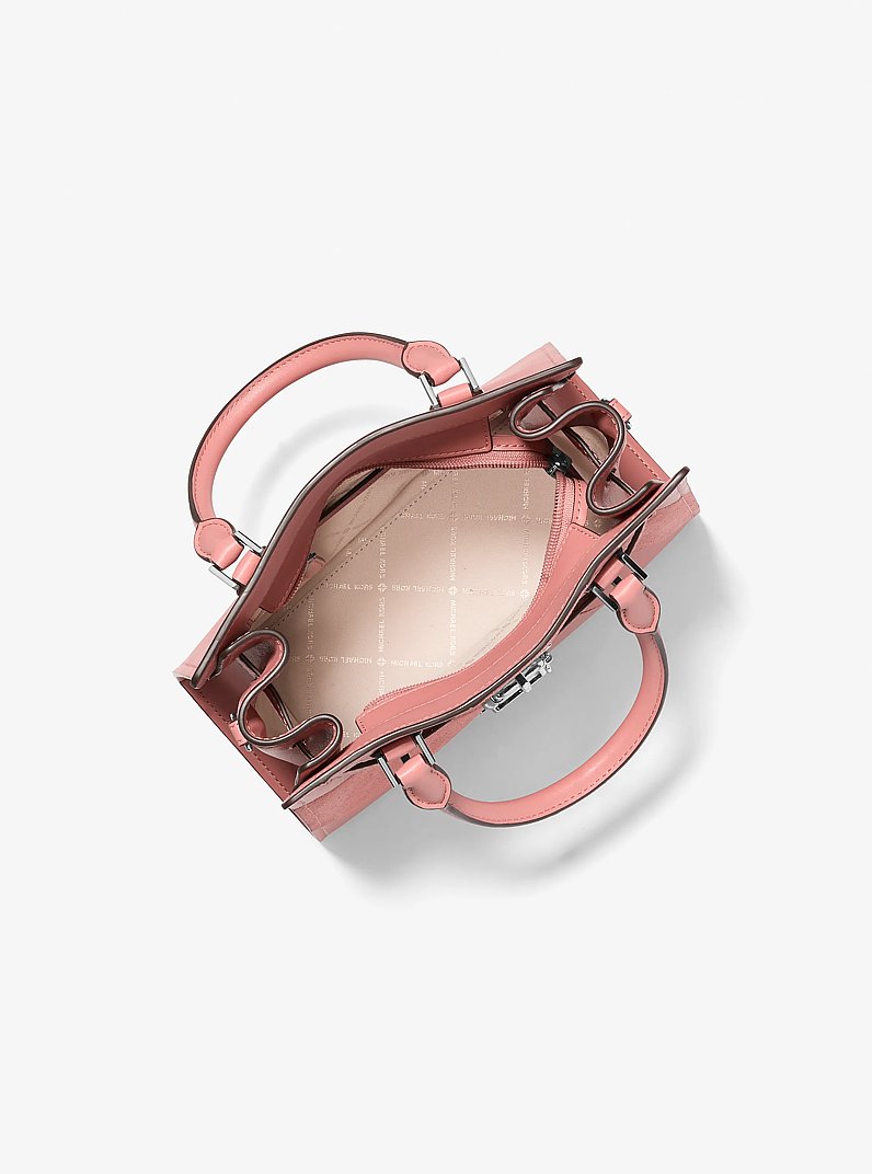 Hamilton Small Convertible Satchel in SUNSET ROSE | Michael Kors