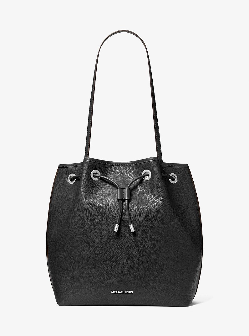 Avery Medium Bucket Tote Bag in BLACK | Michael Kors