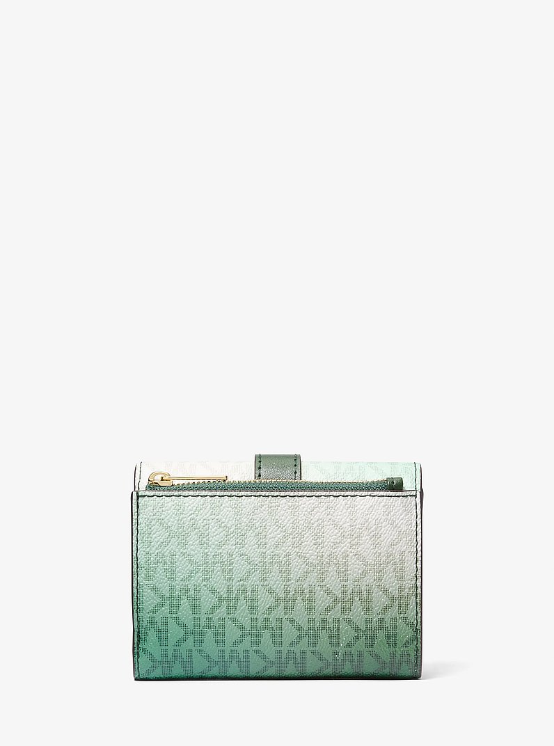 Billetera Greenwich mediana plegable con dise&ntilde;o ombr&eacute; y logotipo exclusivo in MUSGO COMBINADO | Michael Kors