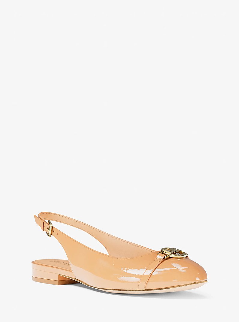 Dori Patent Slingback Flat in LIGHT BLUSH | Michael Kors