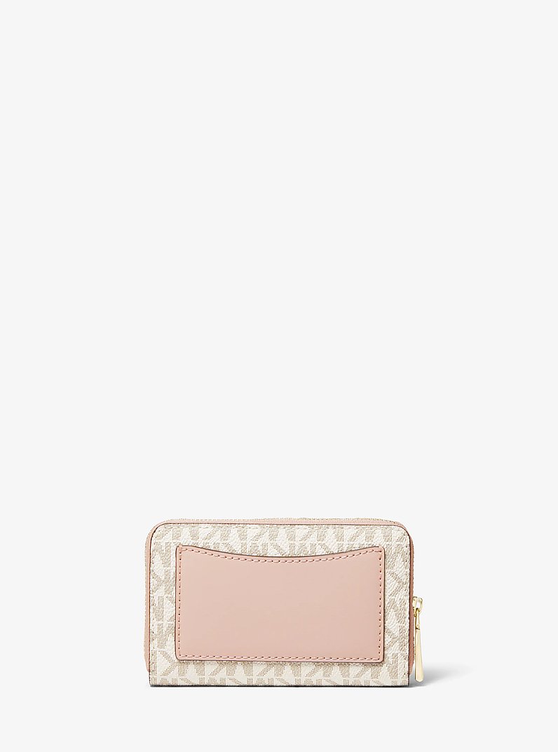 Small Logo Wallet in VANILLA/SOFT PINK | Michael Kors