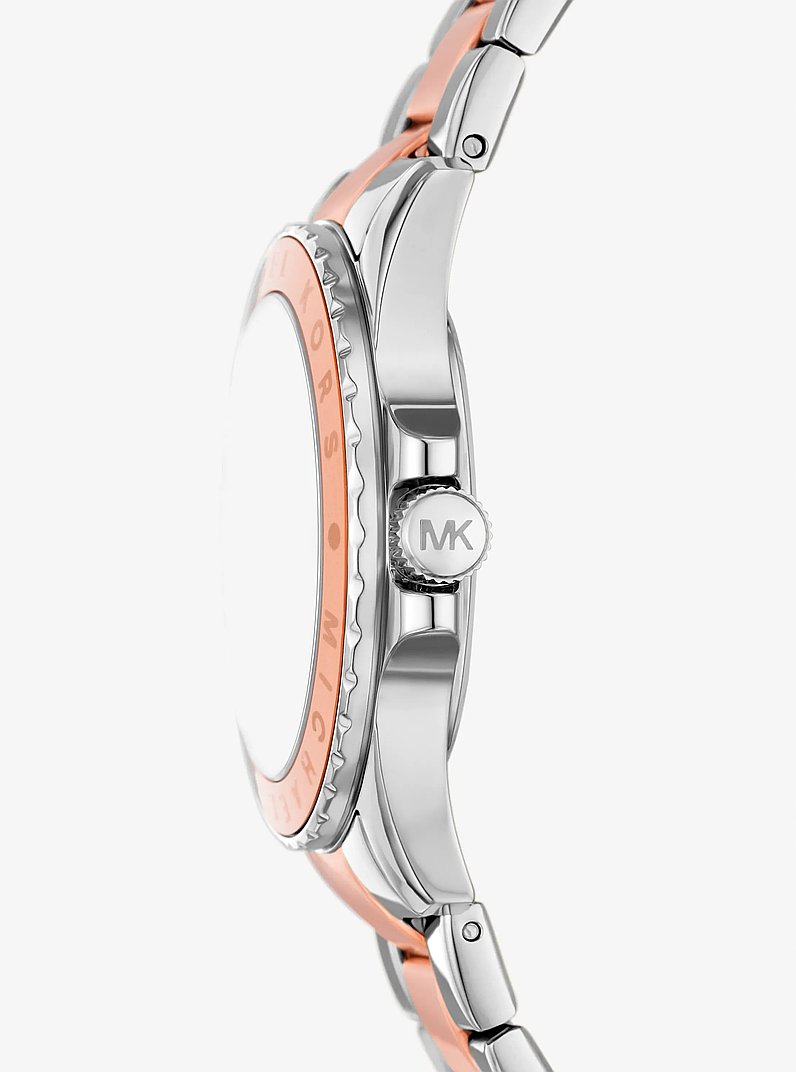 Mini Everest Two-Tone Watch in ROSE GOLD | Michael Kors
