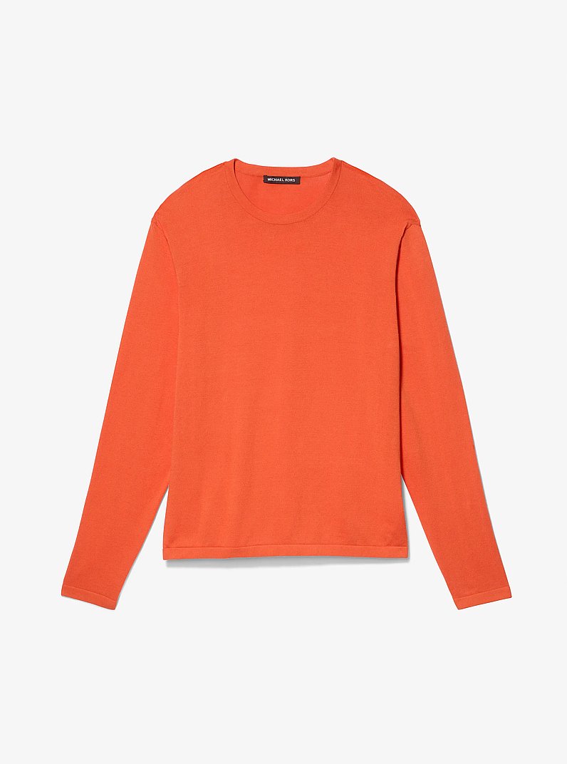 Pullover aus Baumwoll-Jersey in MIMOSE | Michael Kors