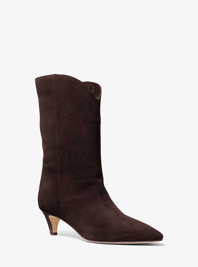 Bota Daniela de gamuza in CHOCOLATE | Michael Kors