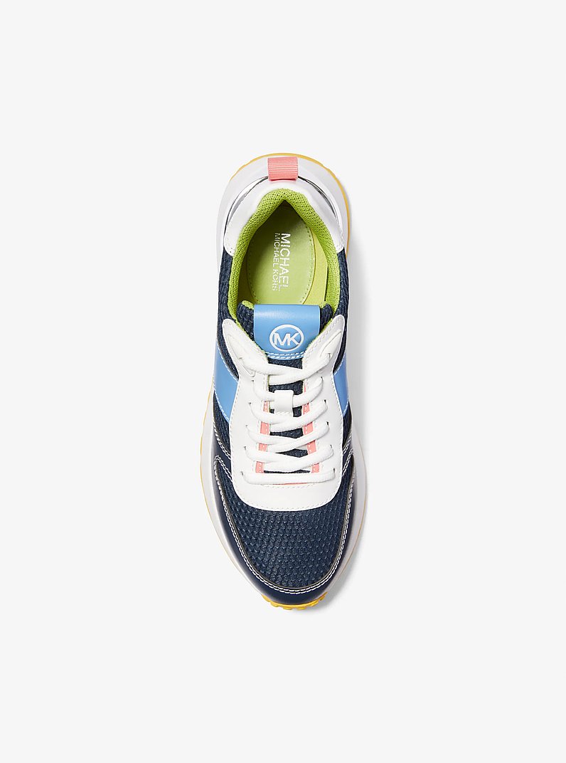 Dev Color-Block Trainer in NAVY MULTI | Michael Kors