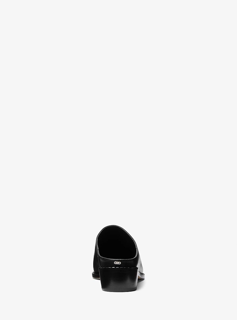 Nash Leather Mule in BLACK | Michael Kors