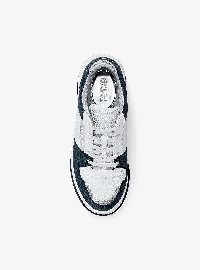 Lexi Mixed-Media Sneaker in ADMIRAL | Michael Kors