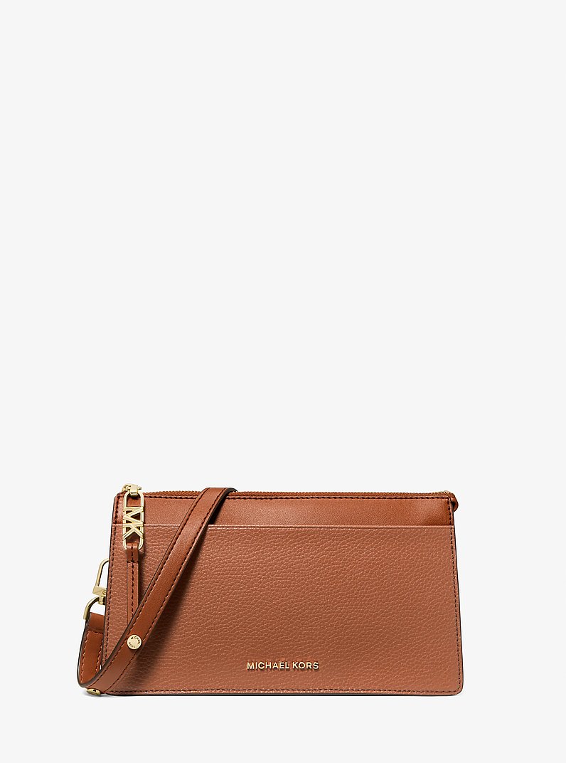 Wandelbare Umh&auml;ngetasche Empire Large aus Leder in LUGGAGE | Michael Kors