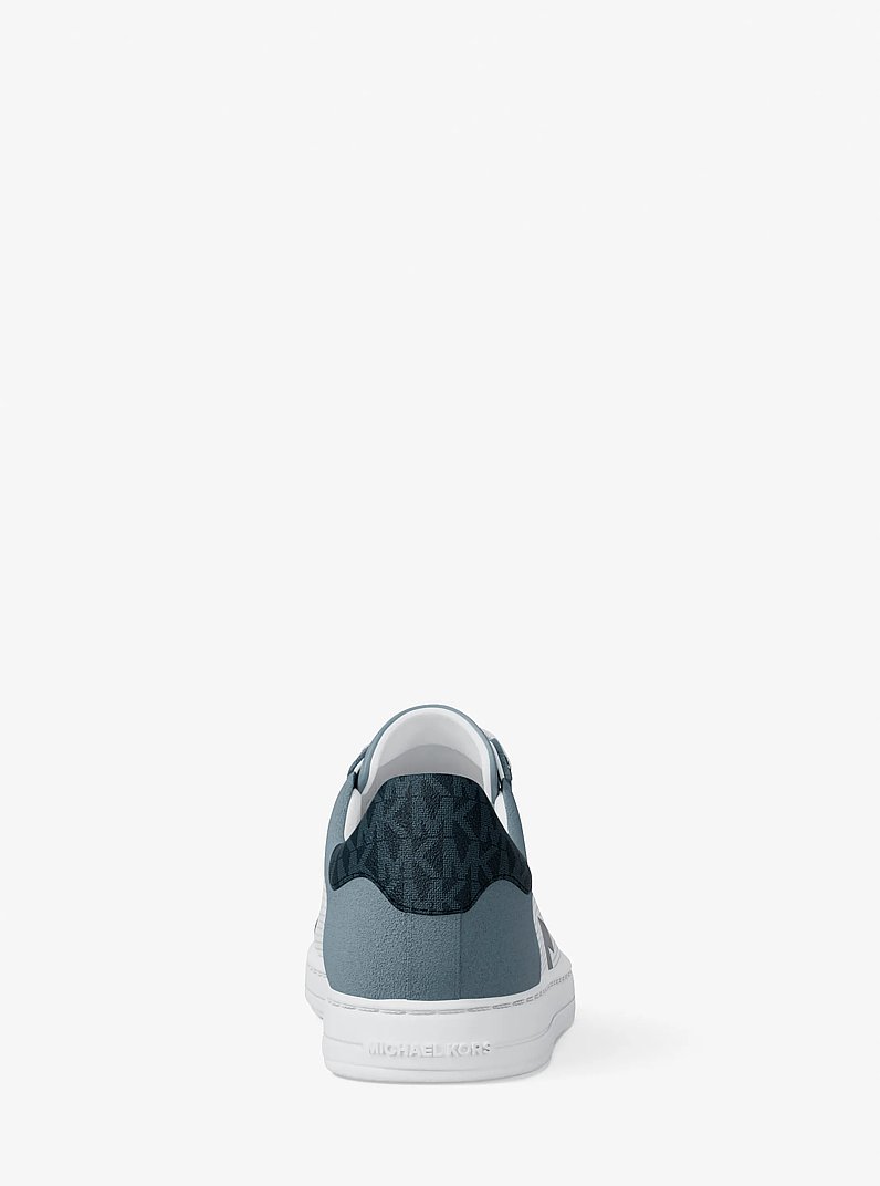 Jacob Mixed-Media Sneaker in PL OCN MLTI | Michael Kors