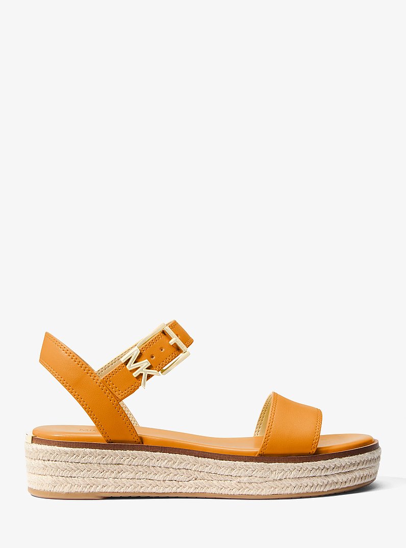 Sandale compens&eacute;e Richie in ORANGE POP | Michael Kors