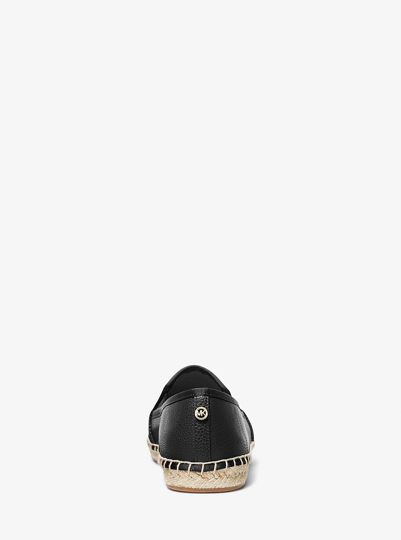 Hastings Logo Slip-On Espadrille in BLACK | Michael Kors