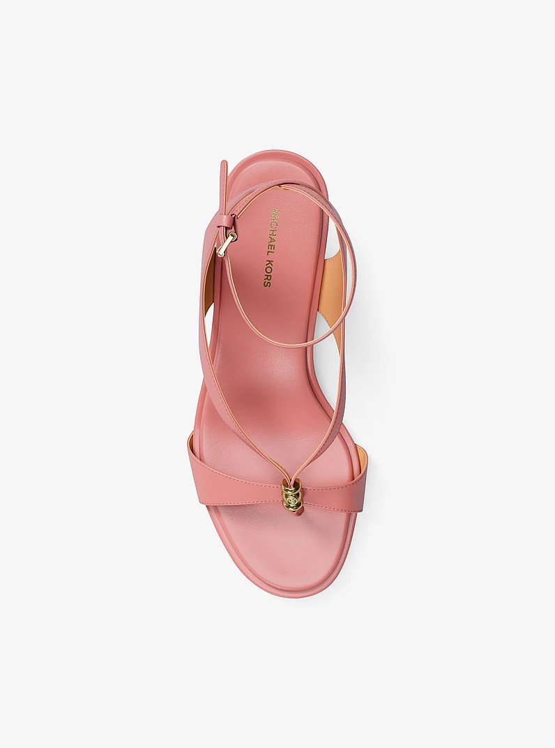 Sandalia Cherie de piel in PRIMROSE | Michael Kors