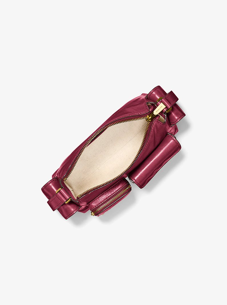 Dakota Small Leather Shoulder Bag in MULBERRY | Michael Kors