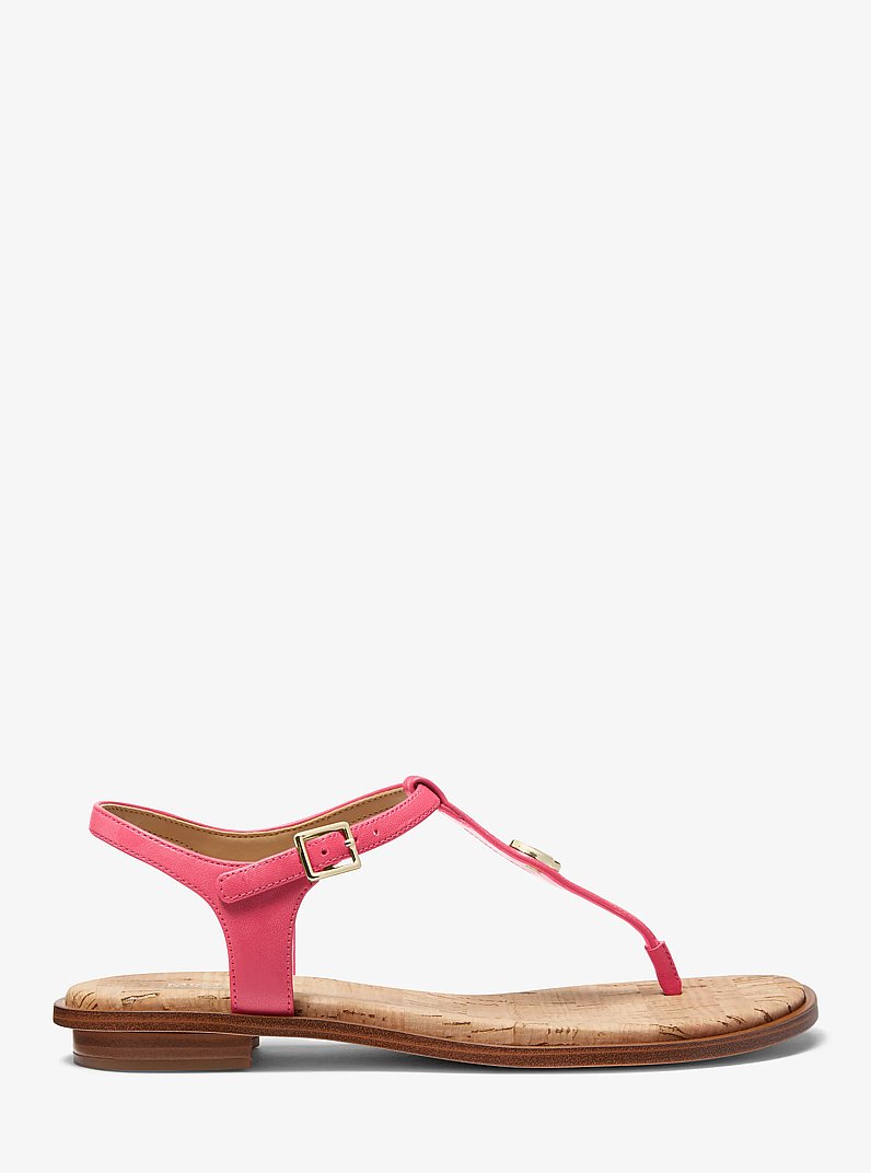 Mallory Leather T-Strap Sandal