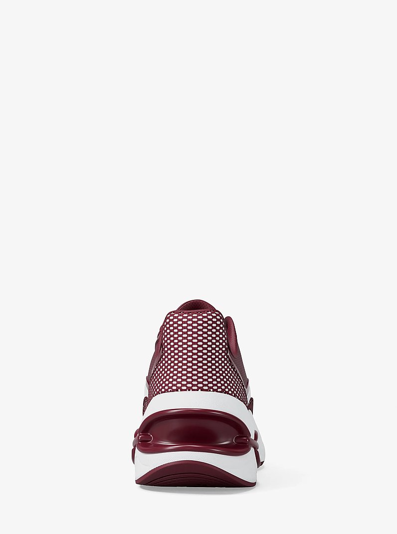 Sneaker Toni aus Materialmix in MAULBEERE | Michael Kors