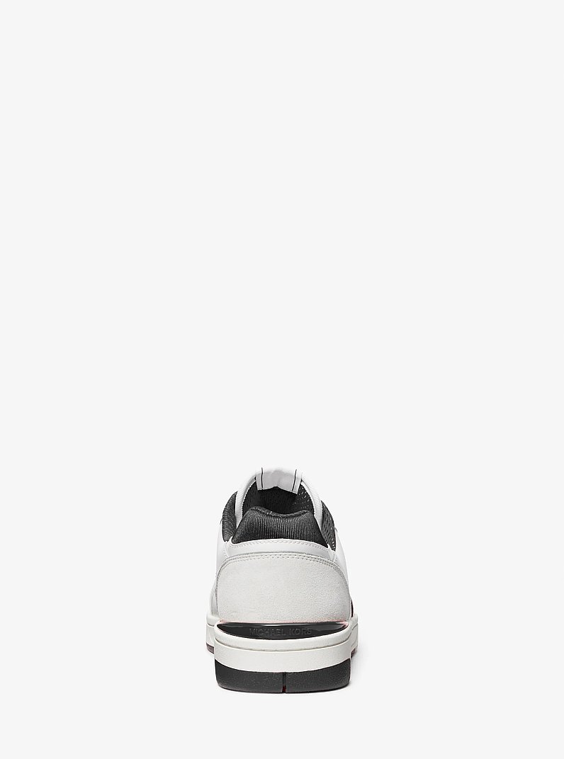Rebel Leather Sneaker in BLACK COMBO | Michael Kors