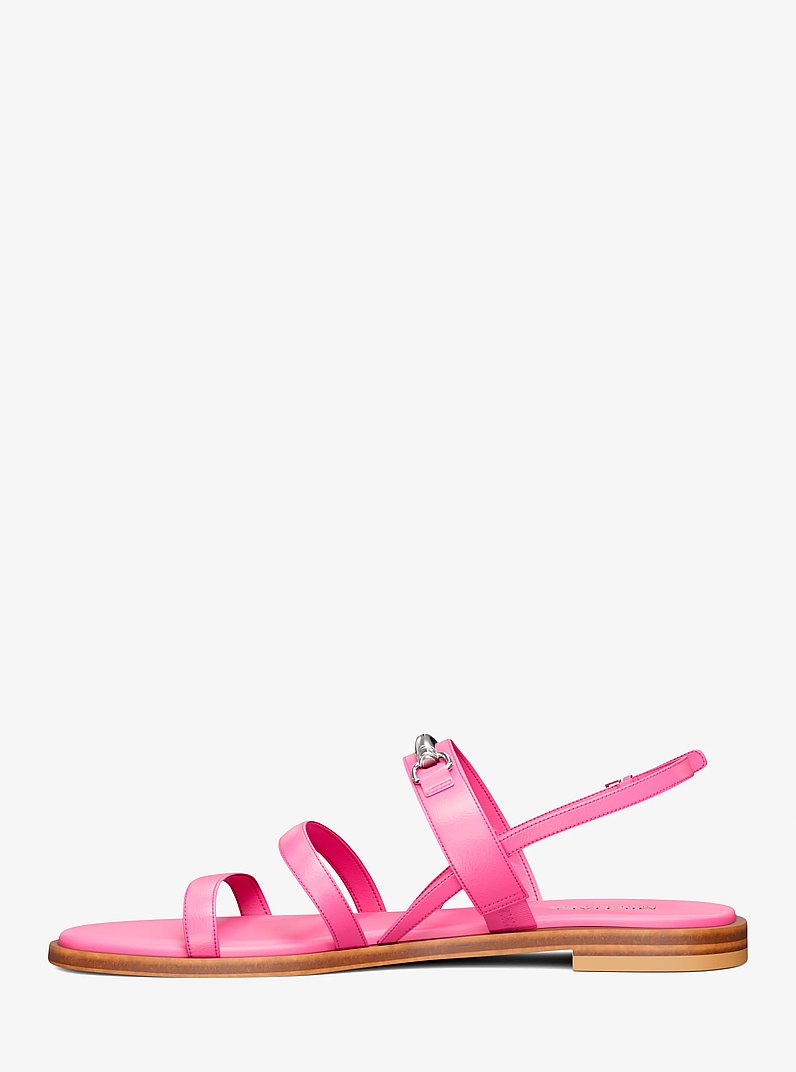 Sandalia Carson de cuero in PITAYA | Michael Kors