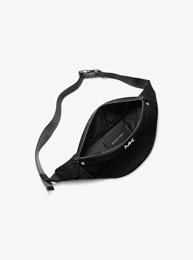 Petit sac ceinture Varick en cuir in NOIR | Michael Kors