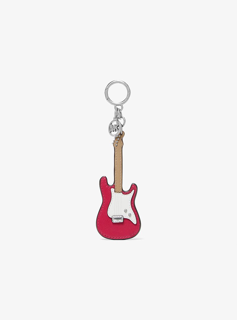 Guitar Bag Charm in DK RASPBERRY | Michael Kors