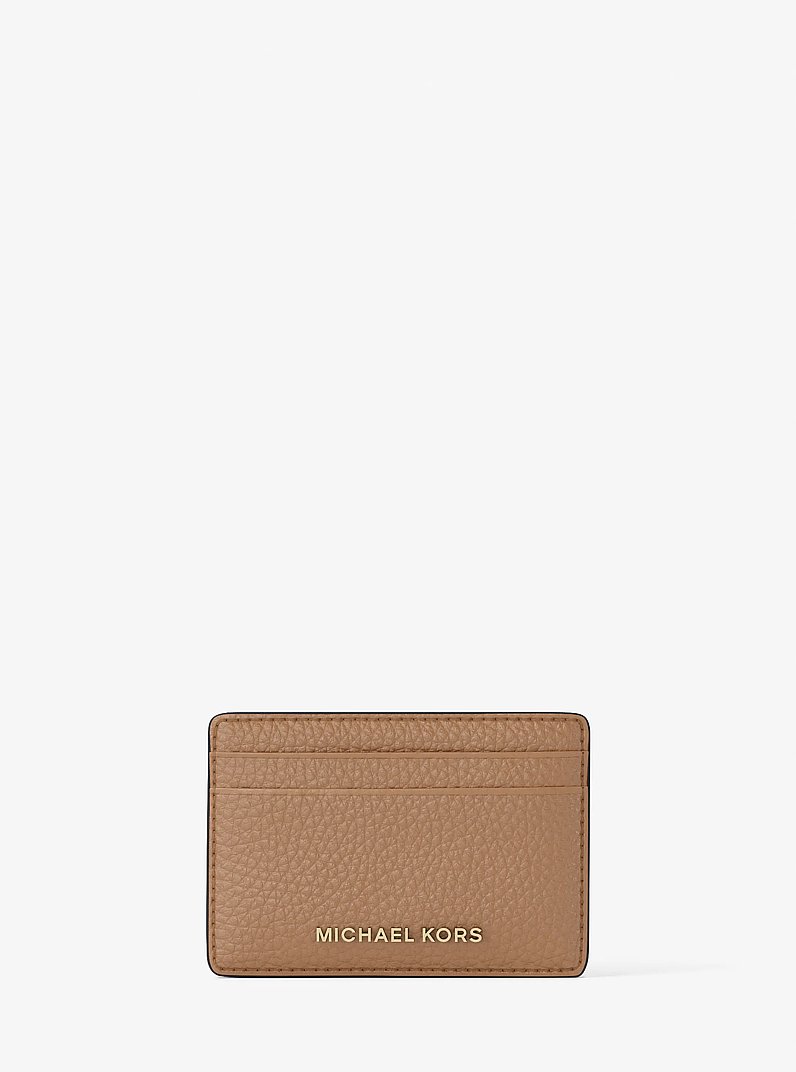 Kartenetui aus gekrispeltem Leder in [3740] | Michael Kors