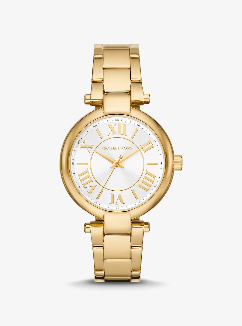 Reloj Laney en tono dorado in DORADO | Michael Kors