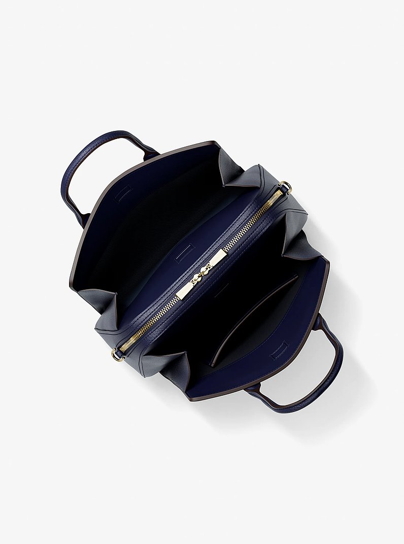 Borsa a mano Laila media in pelle in ABITO BLUES | Michael Kors