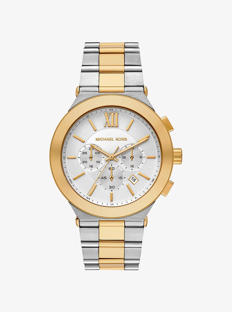 Oversized Billie Two-Tone Watch in TWO TONE | Michael Kors