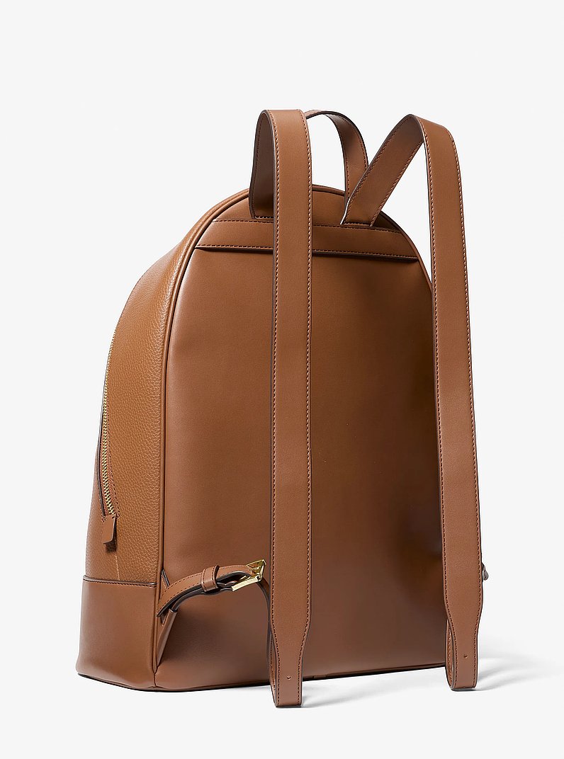 Connie Large Leather Backpack in LUGGAGE | Michael Kors