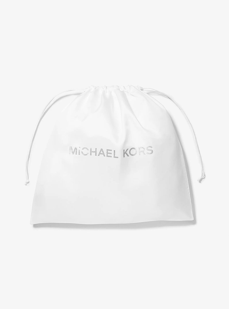 Medium Logo Woven Dust Bag in WHITE | Michael Kors