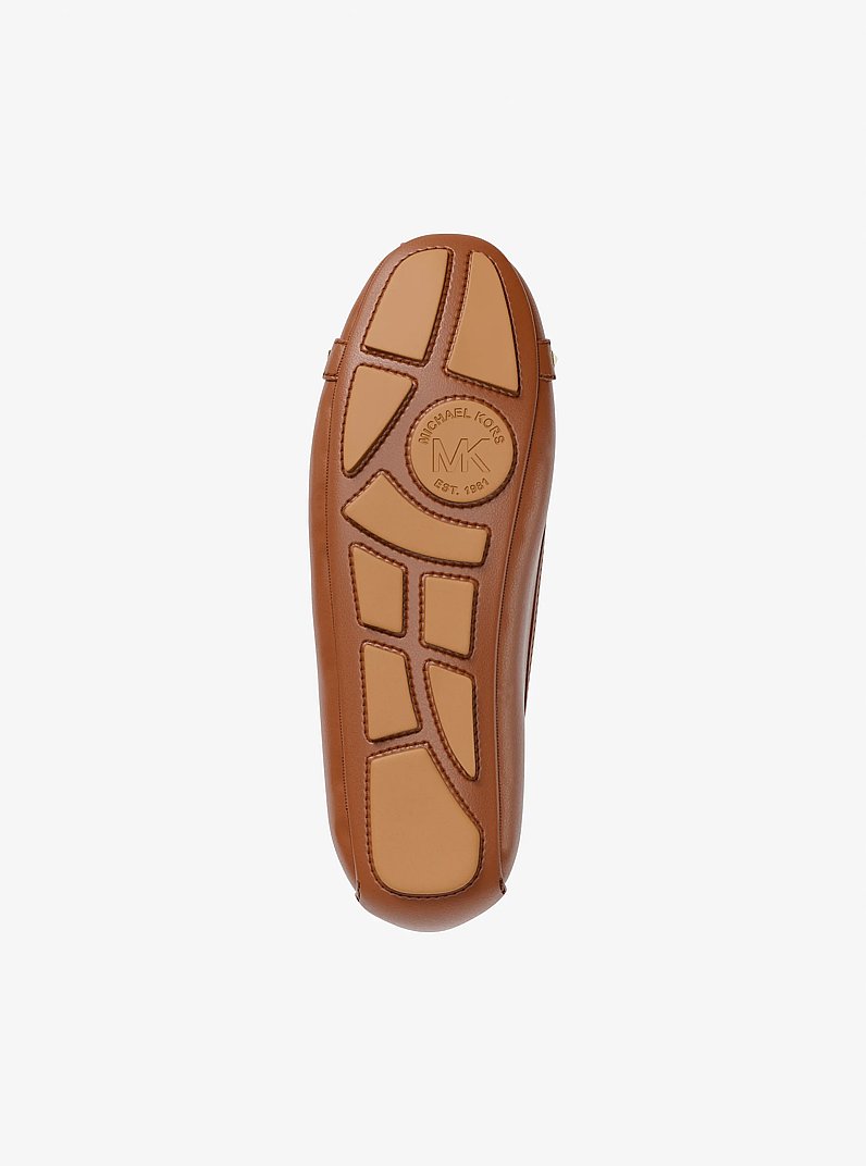 Fulton Studded Moccasin in LUGGAGE | Michael Kors