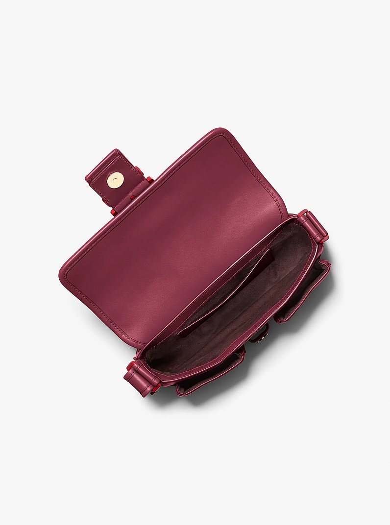 Sac &agrave; &eacute;paule Colby en cuir de taille moyenne in M&Ucirc;RE | Michael Kors