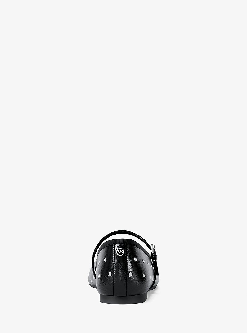 Ballerina Phoebe con borchie in NERO | Michael Kors