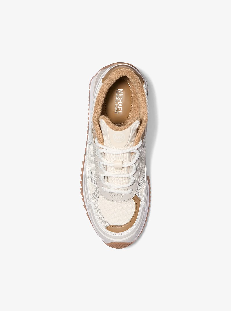 Byrdie Mesh Trainer in HUSK MULTI | Michael Kors