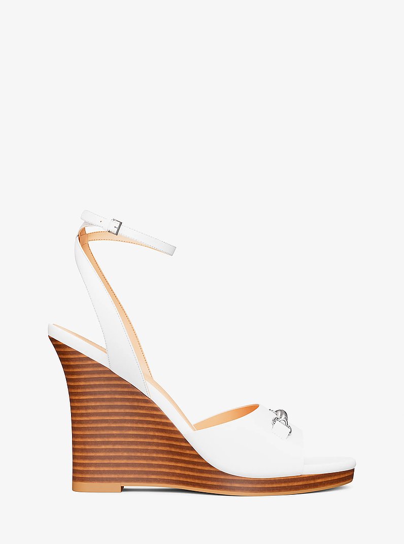 Carson Leather Wedge Sandal - thumbnail 2